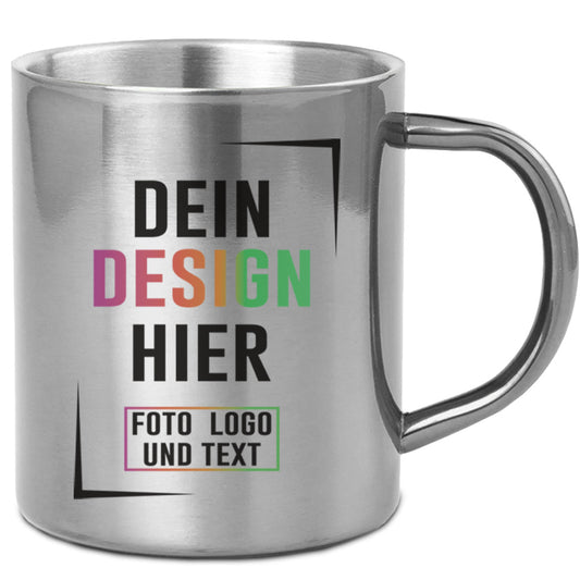 Edelstahltasse MARTIN-11 mit deinem Design hier gestalten