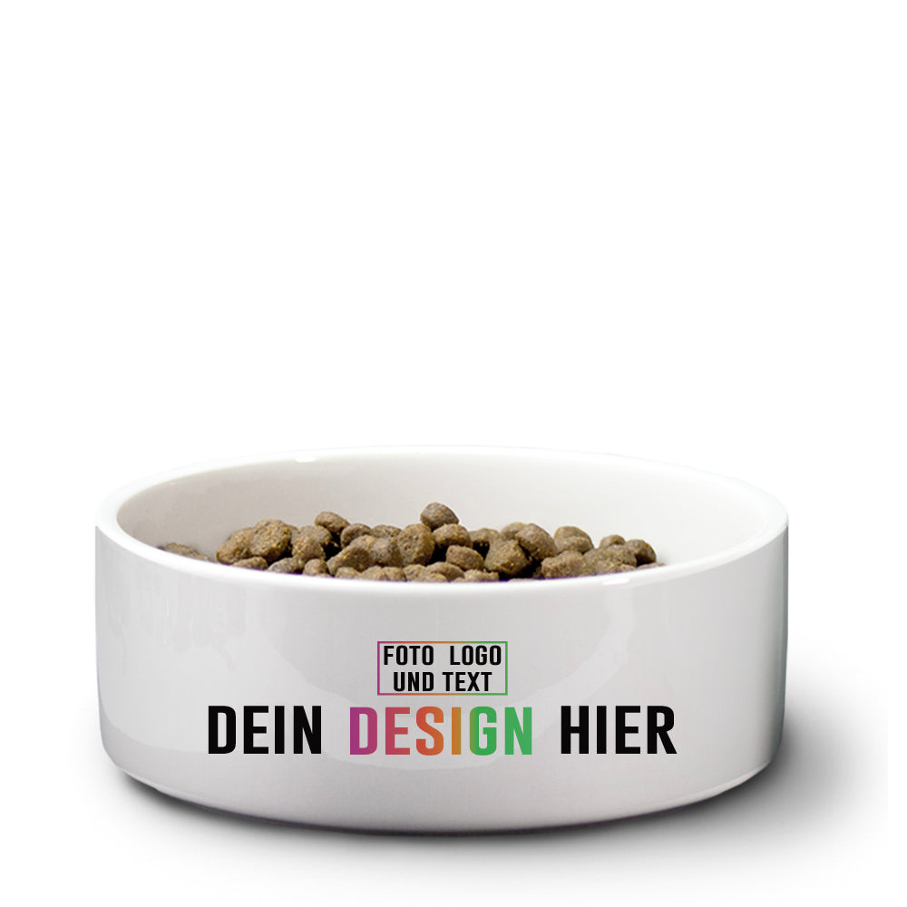 Futternapf in klein mit deinem Design gestalten