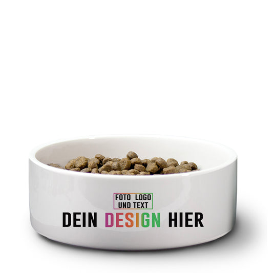 Futternapf in klein mit deinem Design gestalten