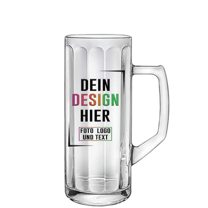 Glasseidel klein mit 0,3 Liter Inhalt mit Logo oder Foto bedrucken