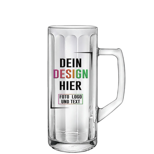 Glasseidel klein mit 0,3 Liter Inhalt mit Logo oder Foto bedrucken