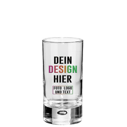 Schnapsglas 9cl zylindrische Form - perfekt zum personalisieren