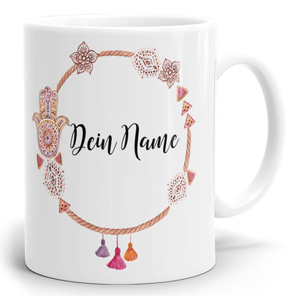 Namenstasse Kranz WASS 11 mit eigenem Namen