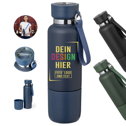 Edelstahl Thermosflasche, Thermoskanne Dein Design hier