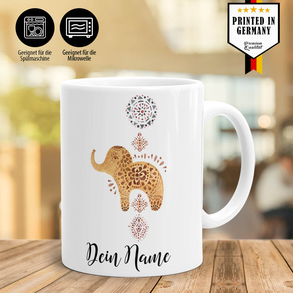 WASS-10 Namenstasse geeignet für die Spülmaschine und Mikrowelle