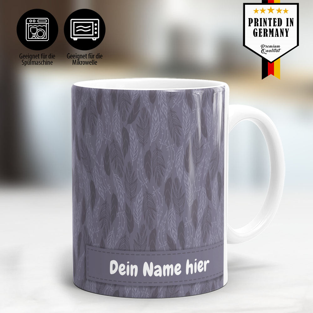 Printed in Germany mit Siegel Panoramatasse "Dämmerung"