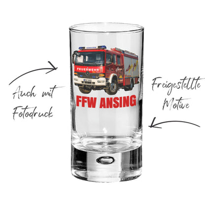 9cl Schnapsglas zum selbst gestalten mit Schrift und eigenem Foto