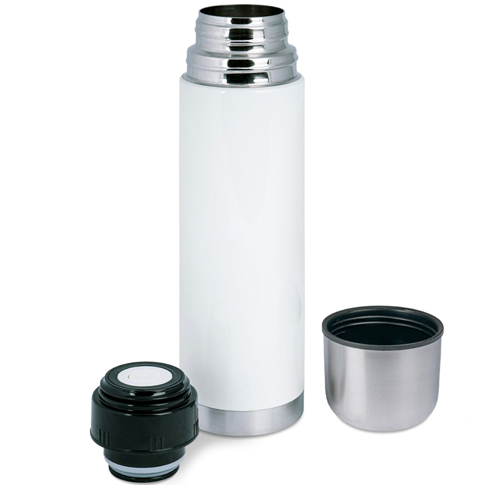 Zerlegte Thermoskanne ohne Druck