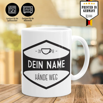 Vintage 04 Kaffeetasse geeignet für die Mikrowelle und Spülmaschine