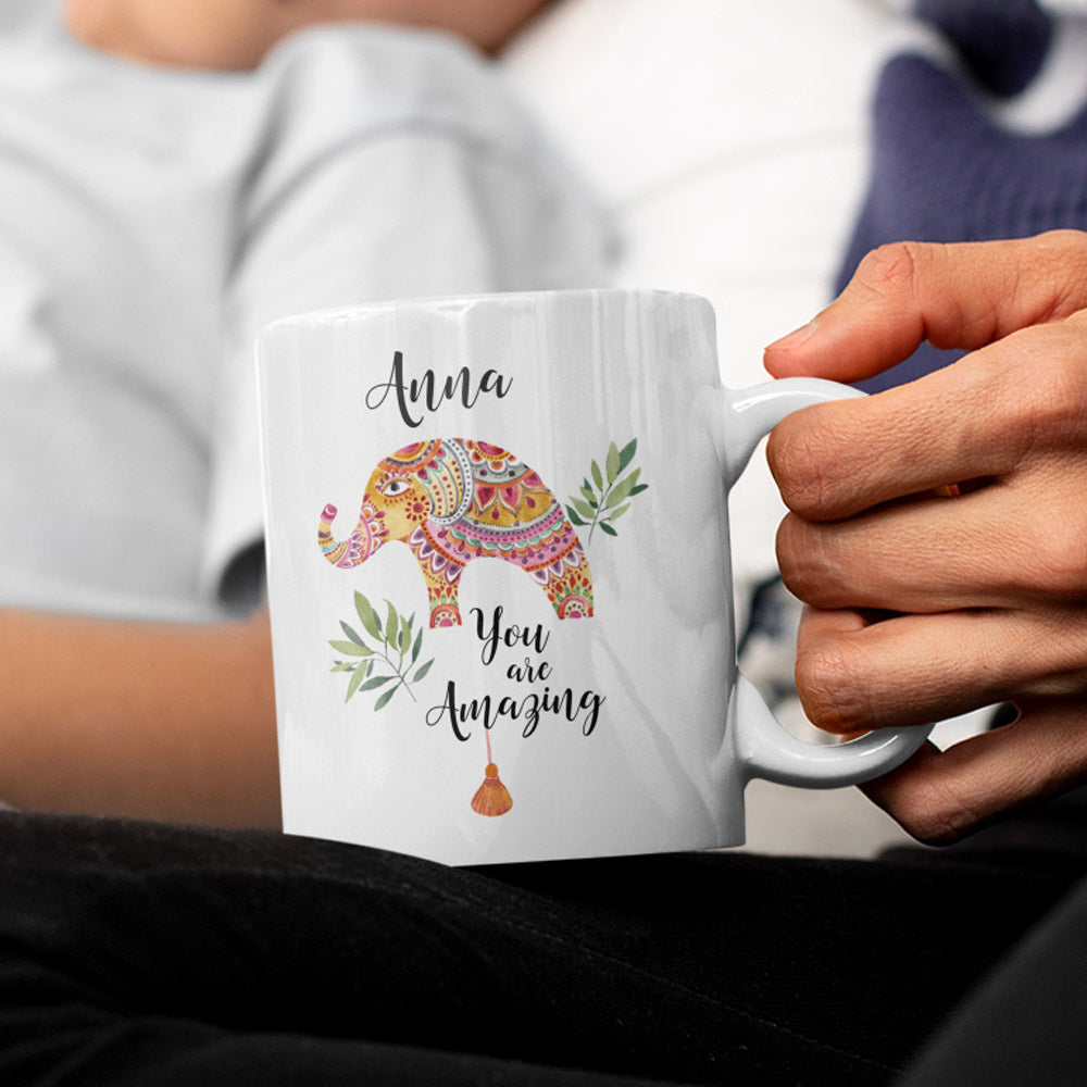 You Are Amazing mit Name bedrucken und beschriften