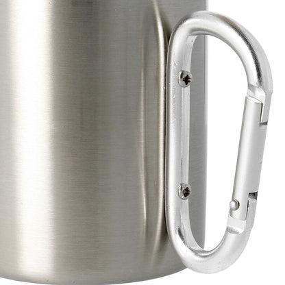 Detailansicht Karabiner Griff in Silber