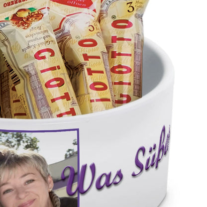 Futternapf auch als Servierschale für Knabbereien geeignet