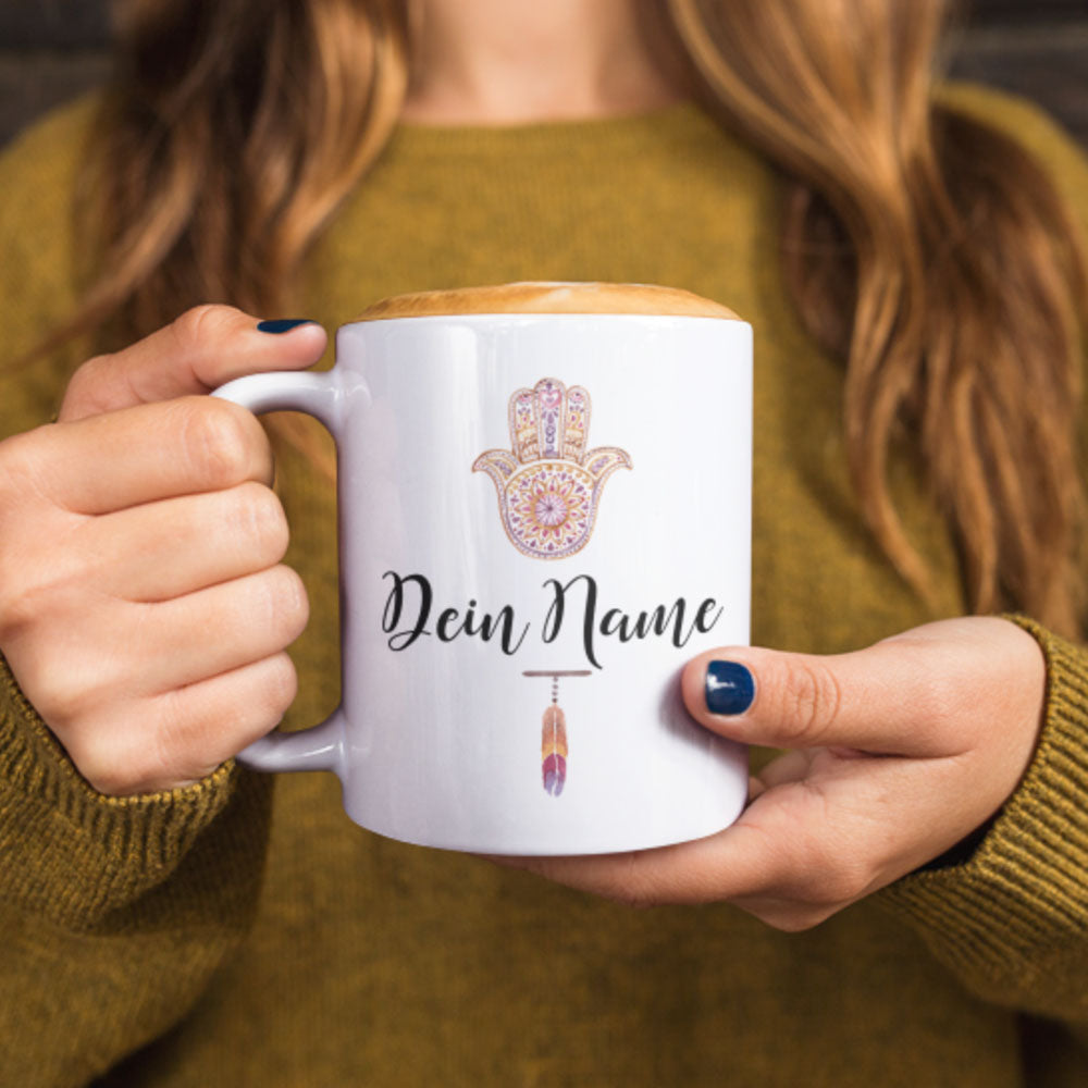 Beispiel im Alltag Namenstasse WASS-07 personalisieren