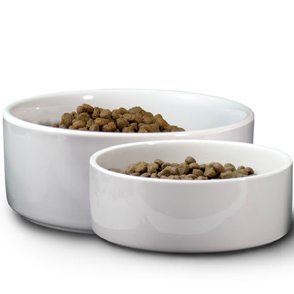 Größenunterschied Futternapf klein zu Schüssel in groß