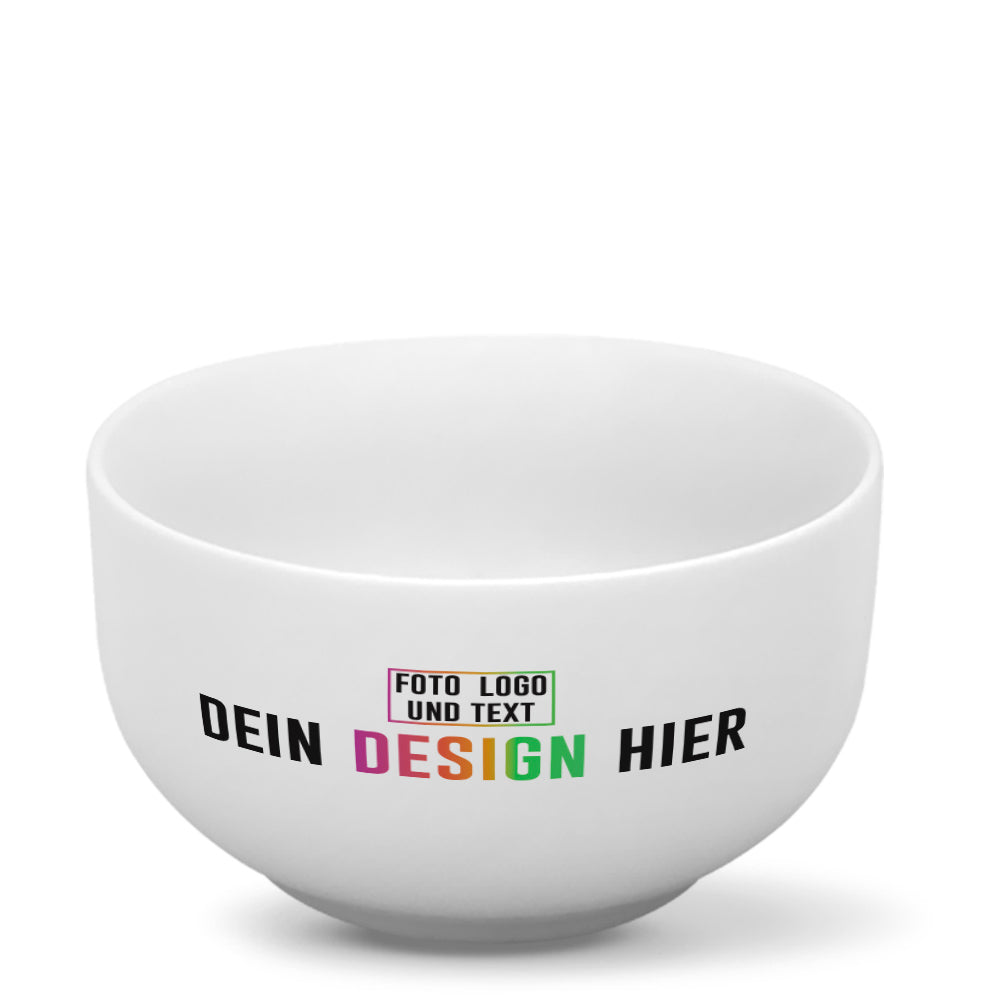 Müslischale selbst gestalten, personalisiert